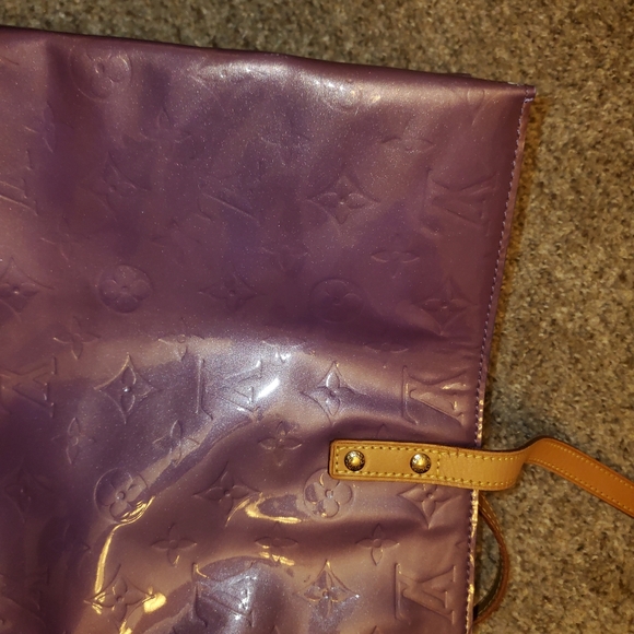Louis Vuitton Large Purple Tote - Picture 13 of 13